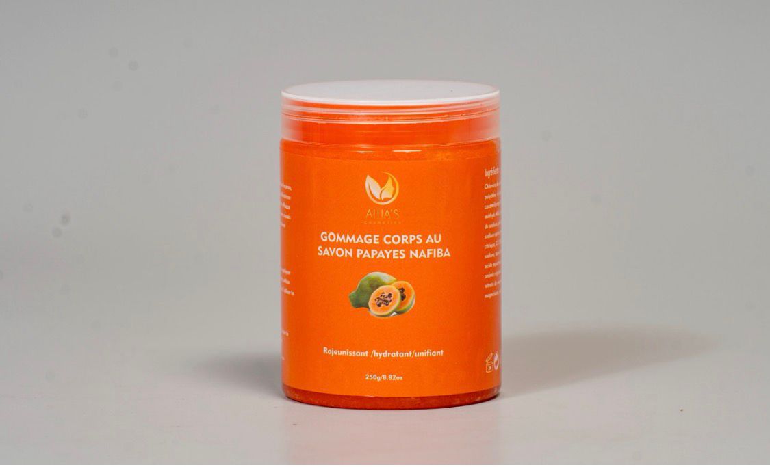 Gommage Corps Au Savon Papaye - NAFIBA