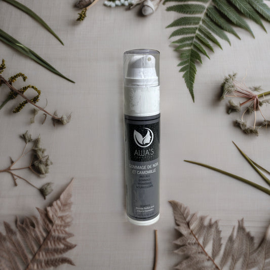 Gommage de noix et camomille Perfect Allie homme