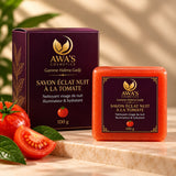 SAVON ÉCLAT NOCTURNE À LA TOMATE - Halima Gadji