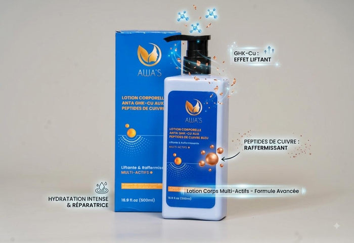 Lotion corporelle anta GHK-CU aux peptides de cuivre