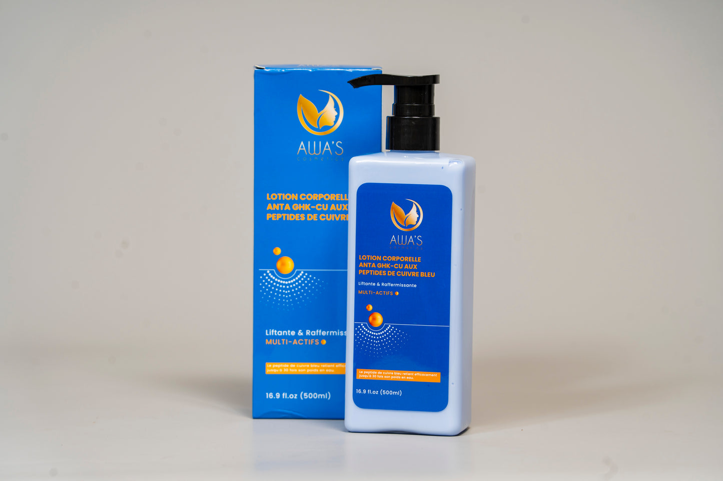 Lotion corporelle anta GHK-CU aux peptides de cuivre