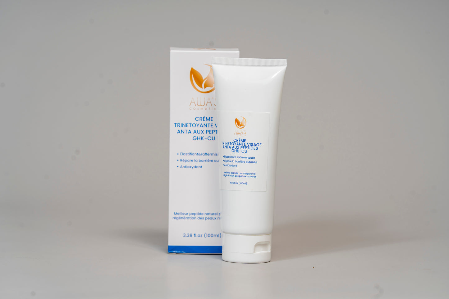 Créme Trinetoyante visage Anta aux peptides GHK-CU